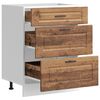vidaXL Armoire de cuisine Porto vieux bois bois d'ingénierie