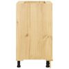 vidaXL Armoire avec stockage Miel 60 x 46 x 81 cm Pin massif