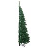 vidaXL Arbre de No&euml;l artificiel d'angle Vert 180 cm PVC et m&eacute;tal