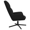 vidaXL Chaise de relaxation Noir Similicuir