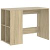 vidaXL Bureau chêne sonoma 102x50x75 cm bois d'ingénierie