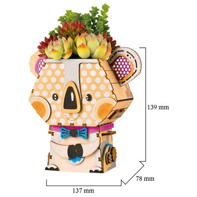 Robotime Kit de construction de pot de fleurs Koala