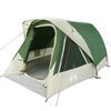 vidaXL Tente de camping de cabine 4 personnes vert imperm&eacute;able