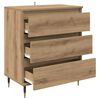 vidaXL Buffet Ch&ecirc;ne artisanal 60 x 35 x 70 cm Bois d'ing&eacute;nierie