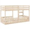 vidaXL Lit superpos&eacute; 80x200 cm Bois de pin massif