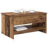 vidaXL Table basse Bois Ancien 80 x 50,5 x 41,5 cm Bois d'ing&eacute;nierie