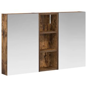 vidaXL Ensemble de Meubles de Salle de Bain 3 pcs 80 x 10,5 x 50 cm