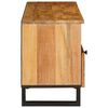 vidaXL Meuble TV Marron 100 x 33 x 46 cm Bois de mangue massif