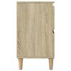 vidaXL Meuble d'&eacute;vier ch&ecirc;ne sonoma 80x33x60 cm bois d'ing&eacute;nierie