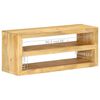 vidaXL Meuble TV 107x35x45 cm Bois de manguier solide