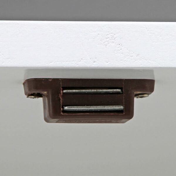 Kerbl Bac à litière Helena 64 x 46 x 65 cm Blanc 82662