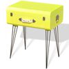vidaXL Tables de chevet 2 pcs 49,5x36x60 cm Jaune
