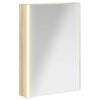vidaXL Armoire Miroir de Salle de Bain Ch&ecirc;ne Sonoma