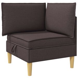 vidaXL Sofa avec rangement Tissu