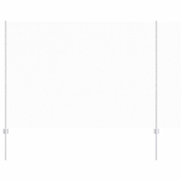 vidaXL Cl&ocirc;ture et Poteau Argent 1,6 x 100 m Acier