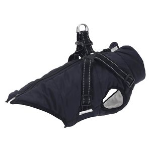 vidaXL Manteau pour chiens avec harnais imperm&eacute;able r&eacute;fl&eacute;chissant L24