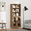 vidaXL Haut Armoire 2 pcs Ch&ecirc;ne artisanal Bois d'ing&eacute;nierie