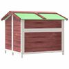 vidaXL Chenil moka 96x87x80,5 cm bois de pin solide
