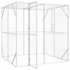 vidaXL Cage pour oiseaux Anthracite 209 x 202 x 214 cm Acier galvanisé