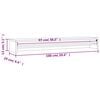 vidaXL Support de moniteur Chêne Sonoma 100 x 24 x 13 cm Aggloméré