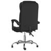 vidaXL Fauteuil inclinable de bureau Noir Similicuir