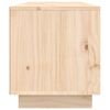 vidaXL Meuble TV 140x35x40 cm Bois de pin massif