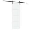 vidaXL Porte coulissante ORKDAL 78 x 211 cm Bois d'ing&eacute;nierie