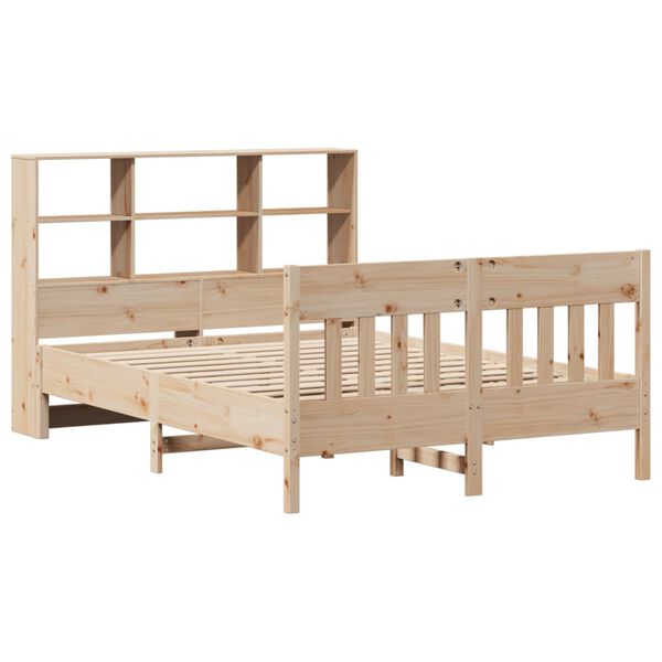 vidaXL Cadre de lit sans matelas 140x200 cm bois massif de pin