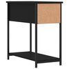vidaXL Tables de chevet 2 pcs noir 30x60x60 cm bois d’ingénierie