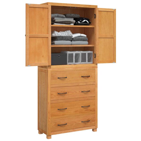 vidaXL Ensemble de meubles de rangement Marron Bois d'ing&eacute;nierie