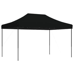 vidaXL Tente de f&ecirc;te 292 x 440 x 315 cm Noir Tissu Oxford