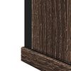vidaXL Armoire &agrave; miroir de salle de bain ch&ecirc;ne marron bois ing&eacute;nierie