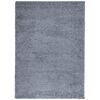 vidaXL Tapis shaggy PAMPLONA poils longs moderne bleu 200x280 cm