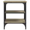 vidaXL Table d'appoint Ch&ecirc;ne sonoma 40x42x50 cm Bois d'ing&eacute;nierie