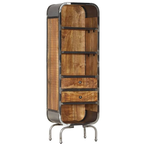 vidaXL Buffet 40x30x126 cm Bois de manguier massif
