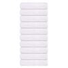 vidaXL Serviettes de bain FROGN 10 pcs blanc 100x150 cm 360 g/m&sup2;
