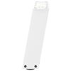 vidaXL Pieds de table basse en U, 2 pi&egrave;ces, blanc, 50 x (30-31) cm, acier