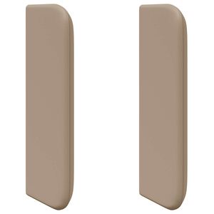 vidaXL Oreille de t&ecirc;te de lit Marron 40,5 x 40,5 x 4 cm PVC