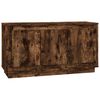 vidaXL Buffet ch&ecirc;ne fum&eacute; 102x35x55 cm bois d'ing&eacute;nierie