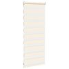 vidaXL Store z&egrave;bre beige marbr&eacute; largeur du tissu 60,9 cm polyester