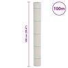 vidaXL Membrane anti-mauvaises herbes blanc 1x100 m PP