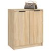 vidaXL Armoire à chaussures Chêne Sonoma 59x35x70 cm Bois d'ingénierie