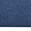 vidaXL Tapis 20 pcs Bleu fonc&eacute; 50 x 50 cm 100% Polypropyl&egrave;ne
