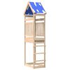 vidaXL Tour de jeu Marron 52,5 x 85 x 265 cm Pin massif