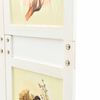 vidaXL Panneau Romdivider Blanc 212 x 165 cm MDF