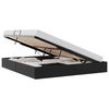 vidaXL Lit de Rangement avec matelas Noir 180 x 200 cm Faux cuir