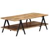 vidaXL Table basse 115x60x40 cm Bois de manguier massif