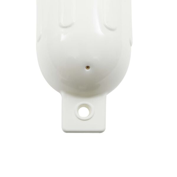 vidaXL Pare-choc de bateau 4 pcs blanc 51x14 cm PVC