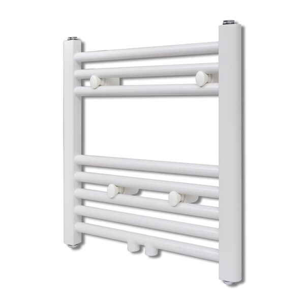 vidaXL Radiateur s&egrave;che-serviettes vertical de salle de bain 480x480 mm