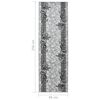 vidaXL Tapis BCF Gris 80x250 cm